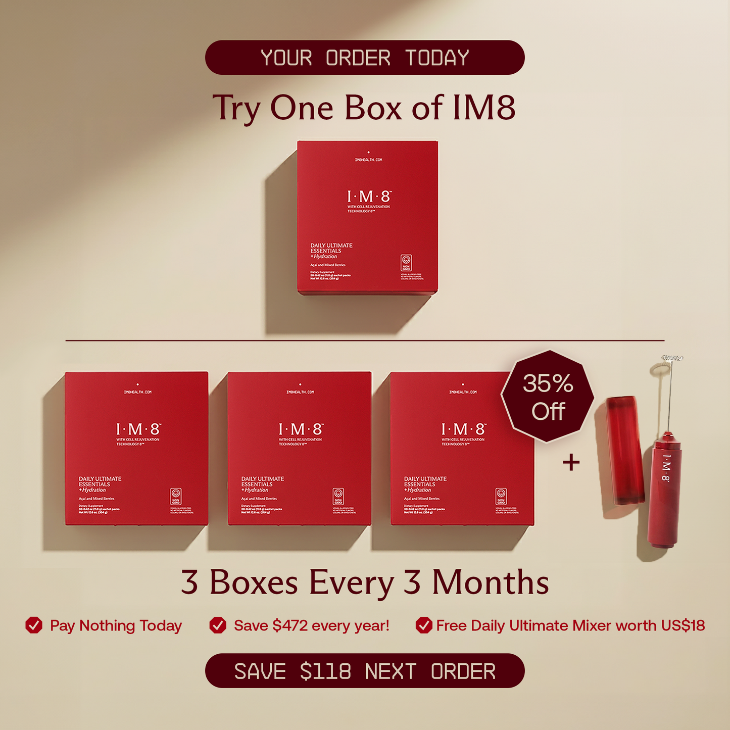 Daily Ultimate Essentials - Quarterly Refills