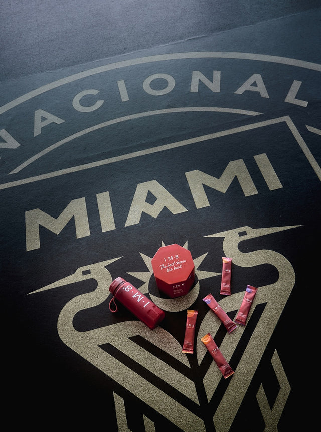 NACIONAL MIAMI stadium crest with IM8 puck