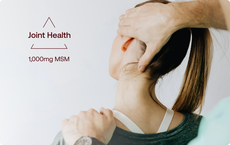 Protect Aging Joints with 1,000mg MSM