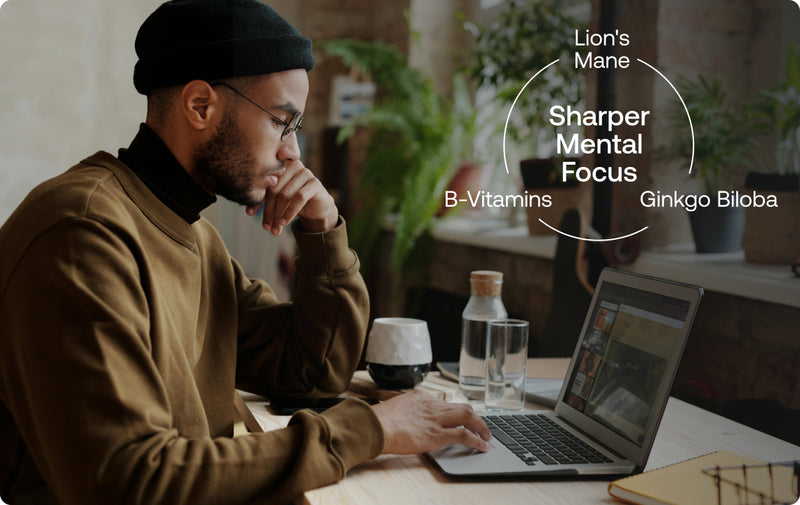 70% Notice Sharper Mental Focus