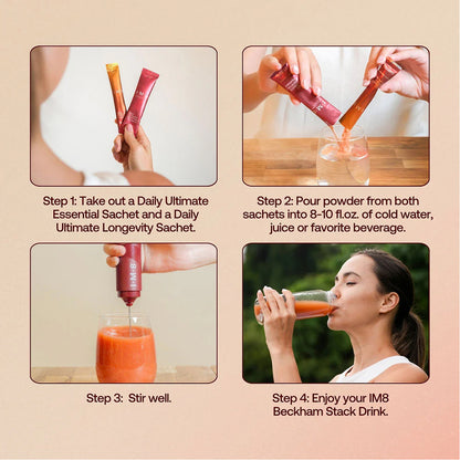 The Beckham Stack: Essentials Pro + Longevity Set